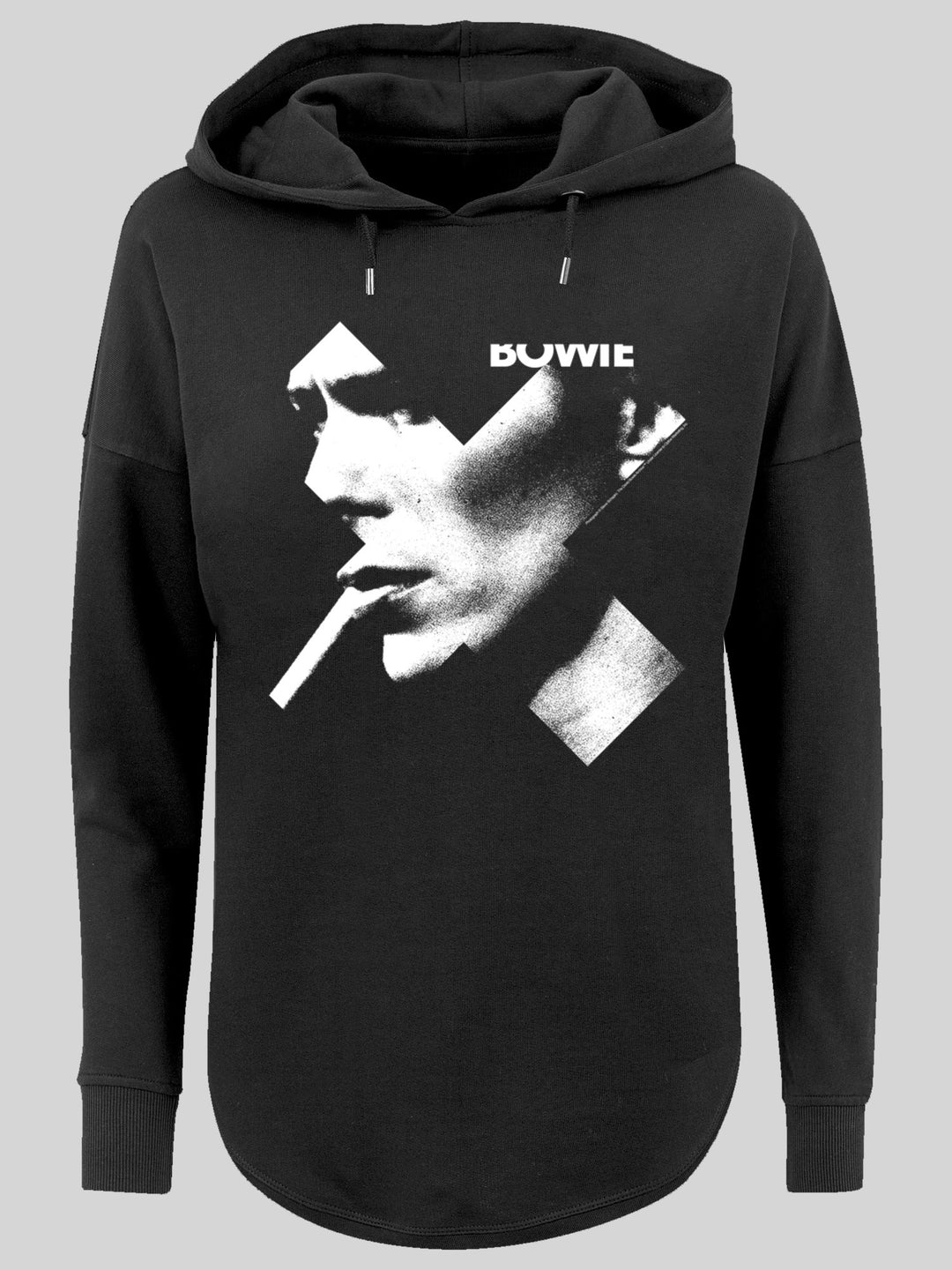 David Bowie Ladies Hoodie | Cross Smoke  | Premium Oversize Hoody