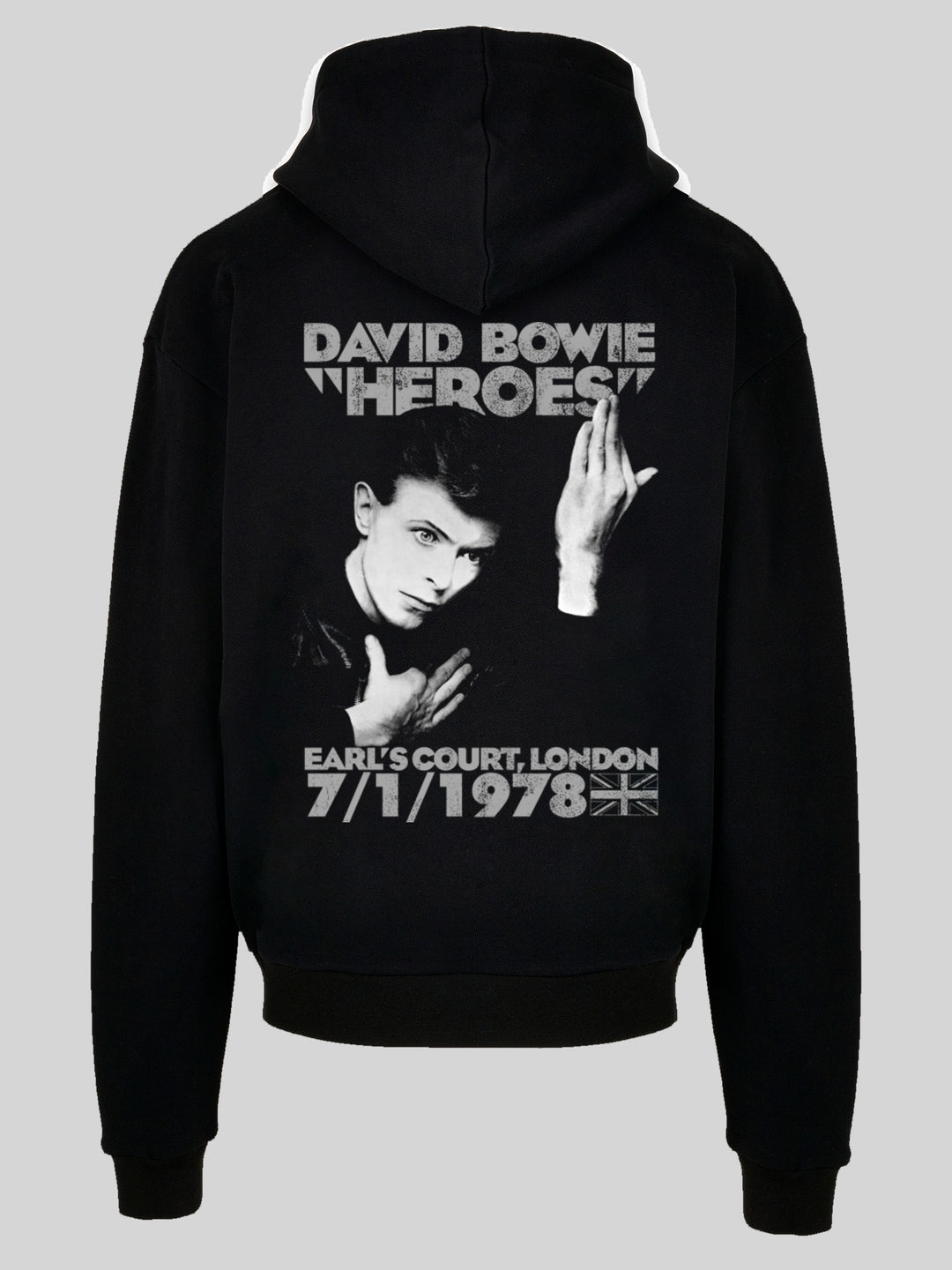 David Bowie Hoodie | Earls Court Heroes  | Premium Oversize Kapuzenpullover
