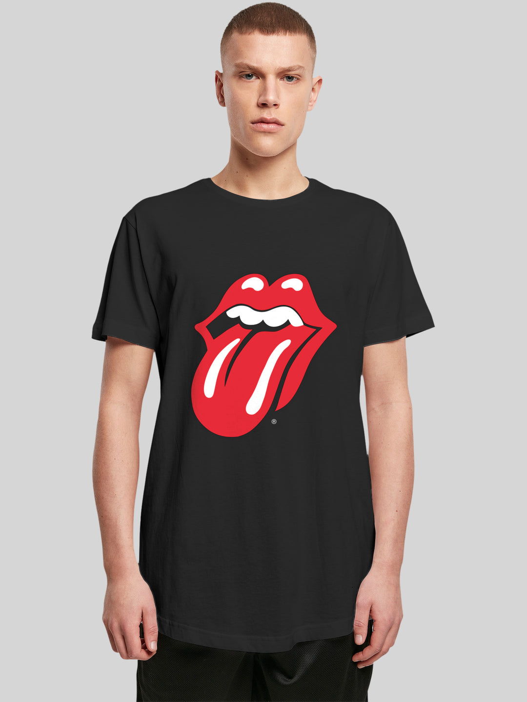 The Rolling Stones T-Shirt | Classic Tongue | Extra Long Herren T Shirt