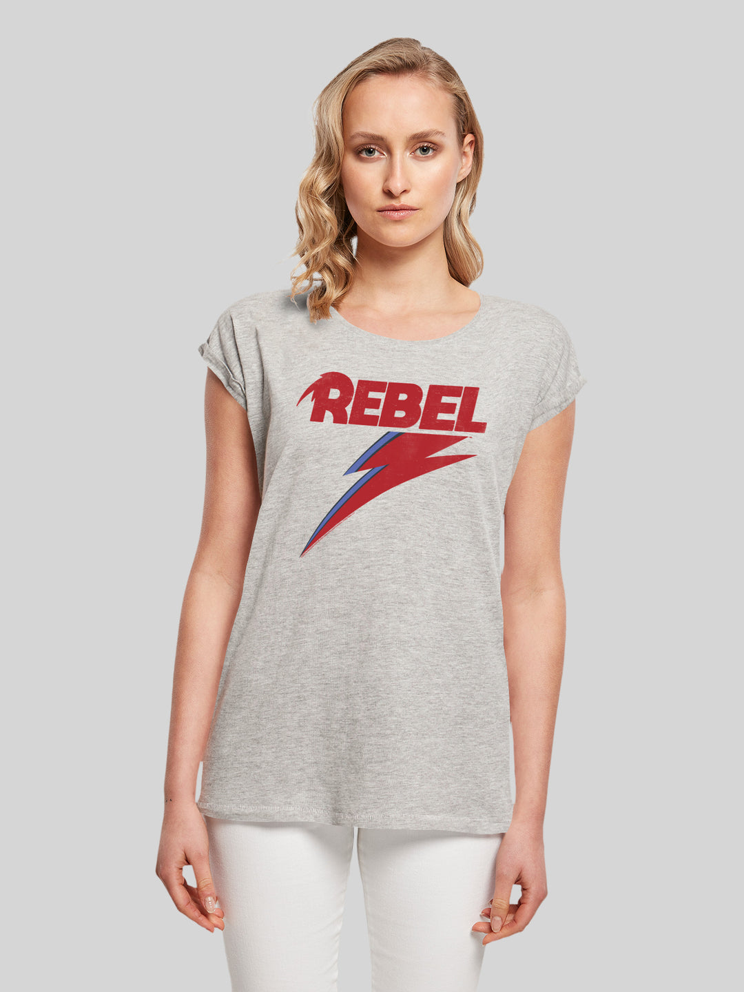David Bowie T-Shirt | Distressed Rebel | Premium Short Sleeve Ladies Tee