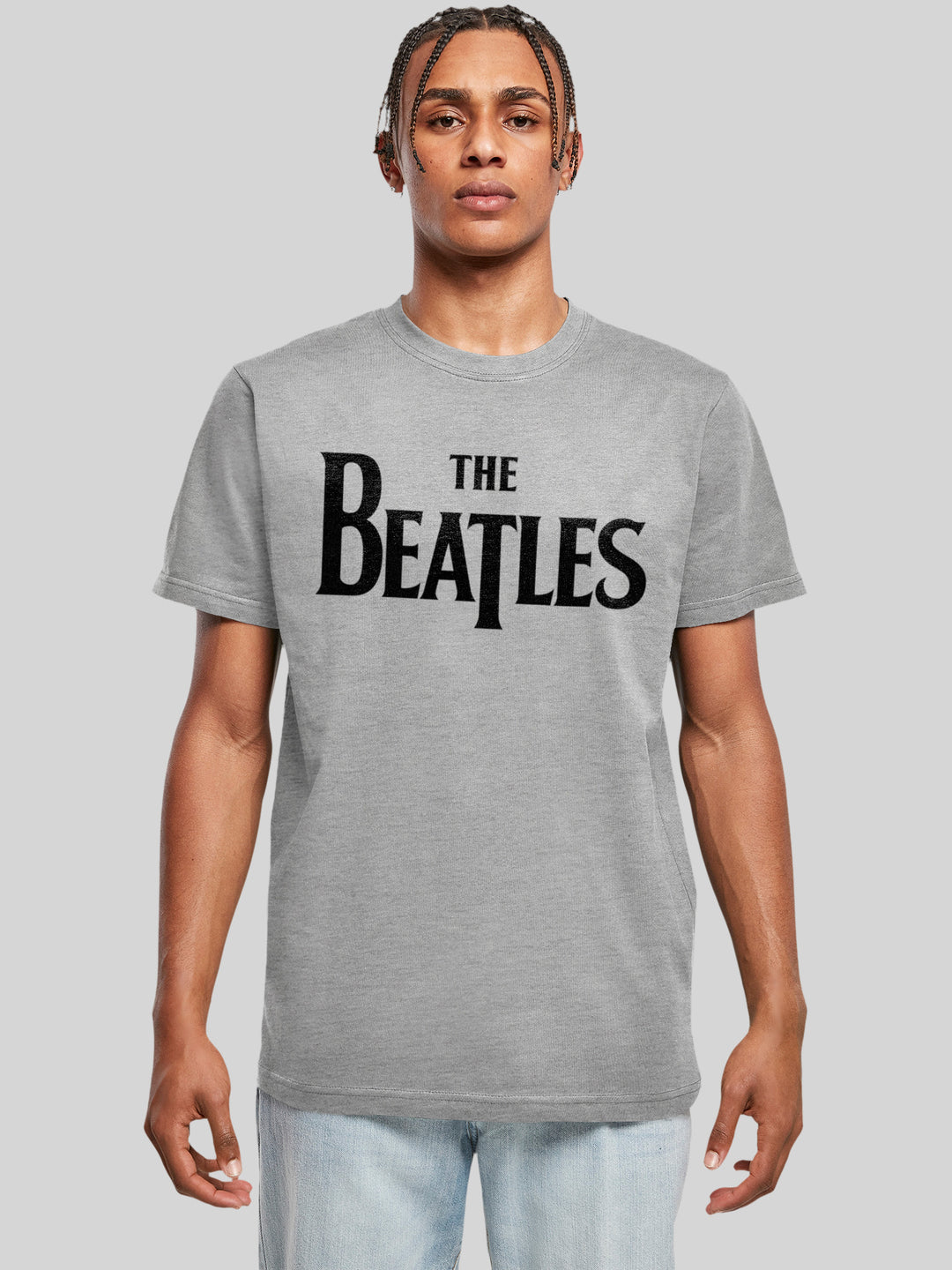 The Shirt – T Beatles Logo | T F4NT4STIC | Drop Men T-Shirt Black Premium