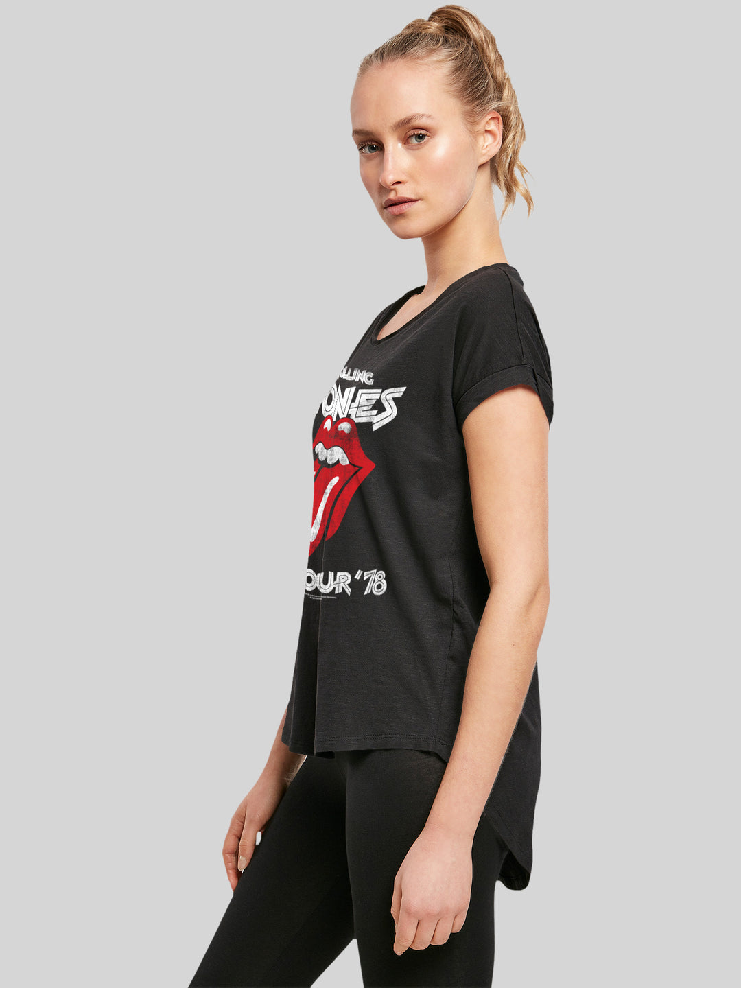 The Rolling Stones T-Shirt | US Tour '78 | Premium Long Damen T Shirt