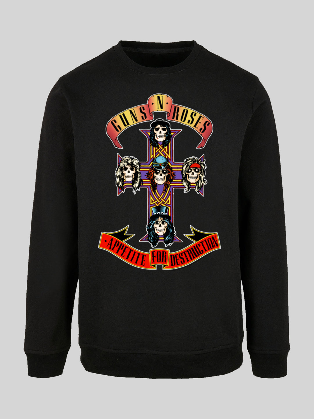 Guns 'n' Roses Sweatshirt | Appetite For Destruction Men | Longsleeve Sweater