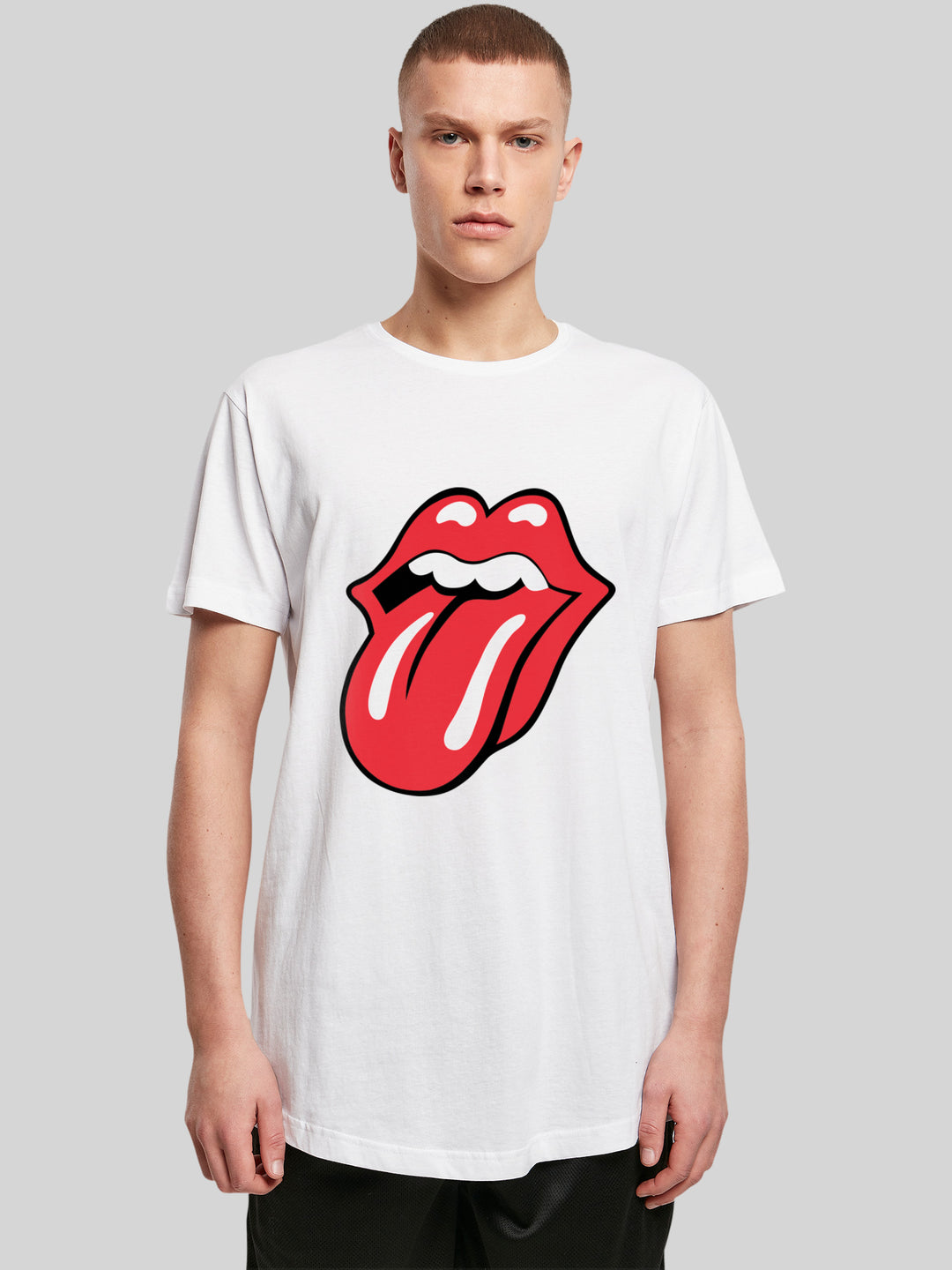 The Rolling Stones T-Shirt | Classic Tongue | Extra Long Men T Shirt