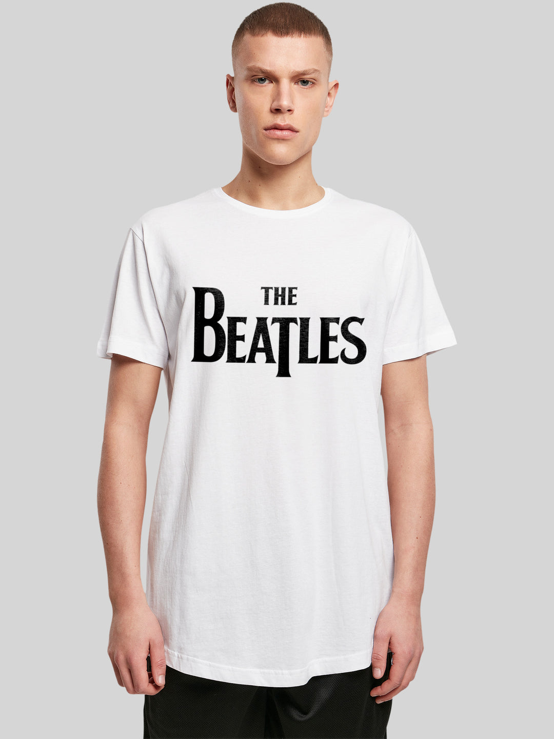 Long The T | Extra F4NT4STIC Men | Drop T-Shirt Logo – Shirt Beatles T