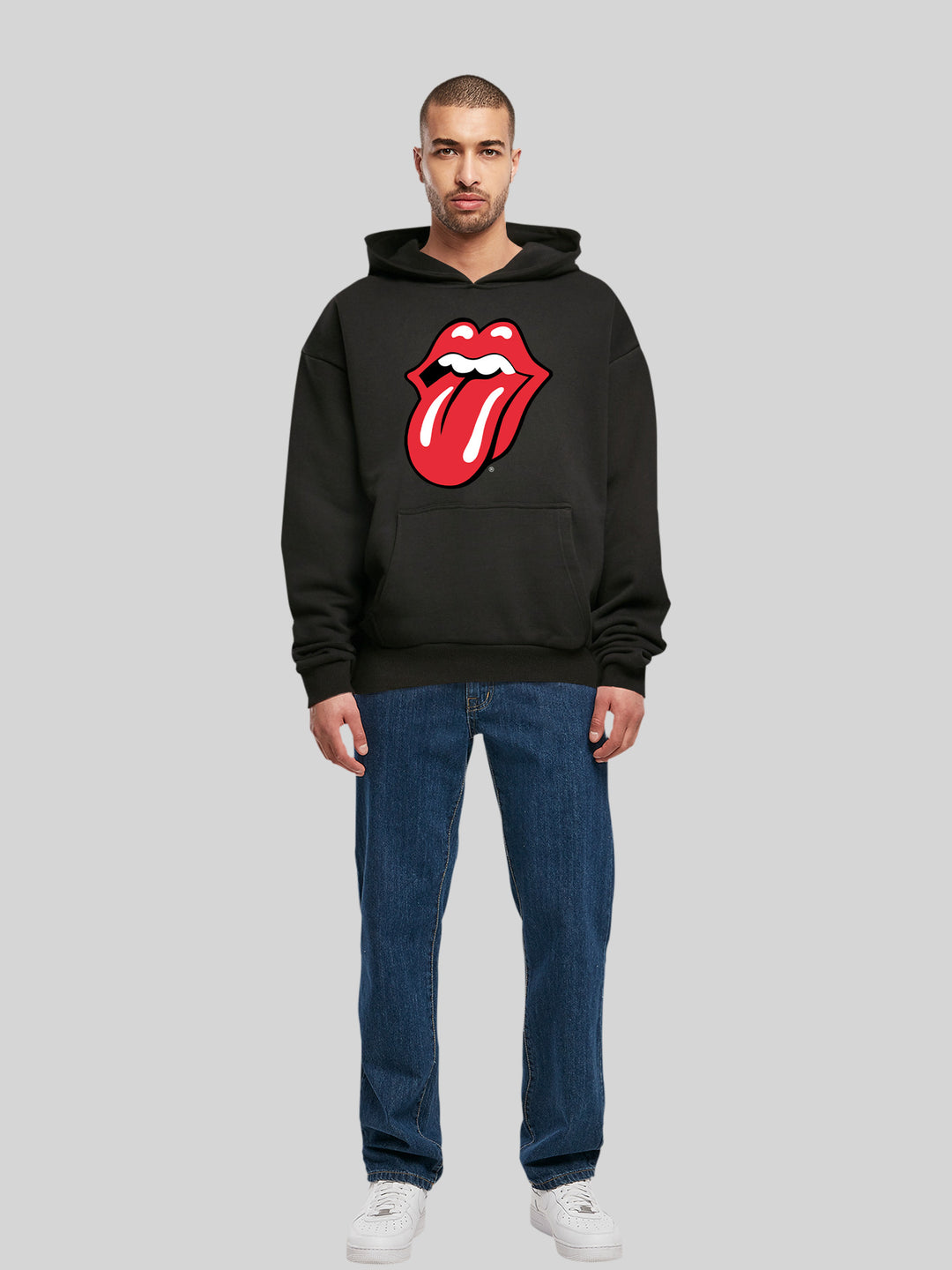 The Rolling Stones Hoodie | Classic Tongue  | Premium Oversize Kapuzenpullover