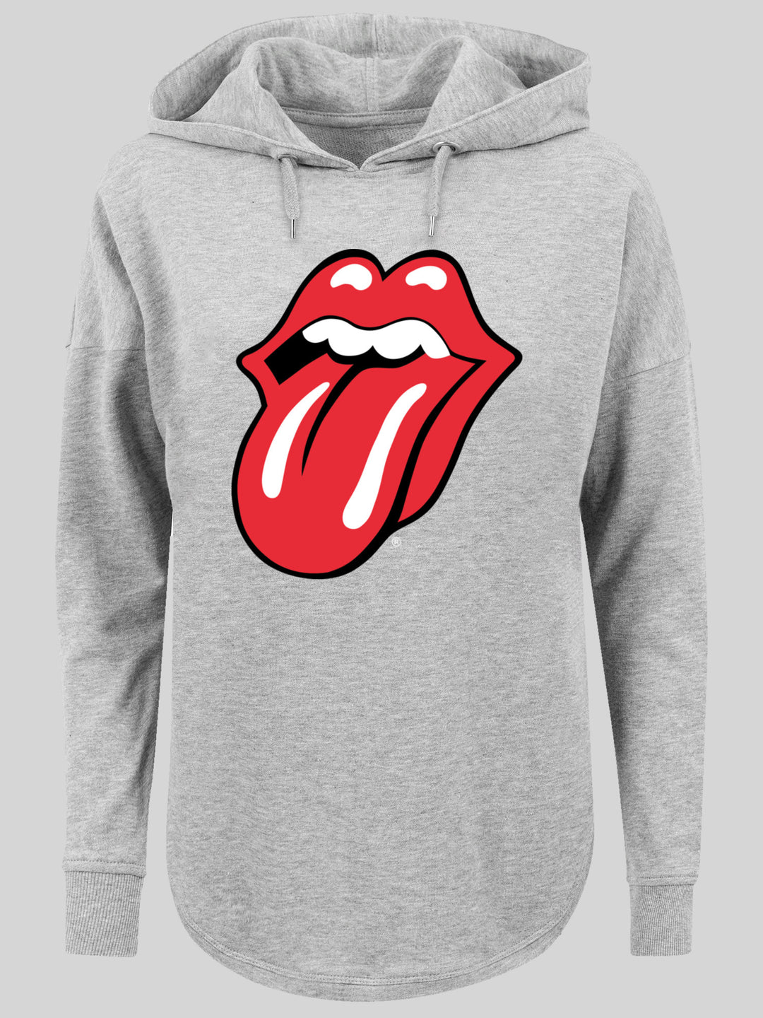 The Rolling Stones Damen Hoodie | Classic Tongue  | Premium Oversize Kapuzenpullover
