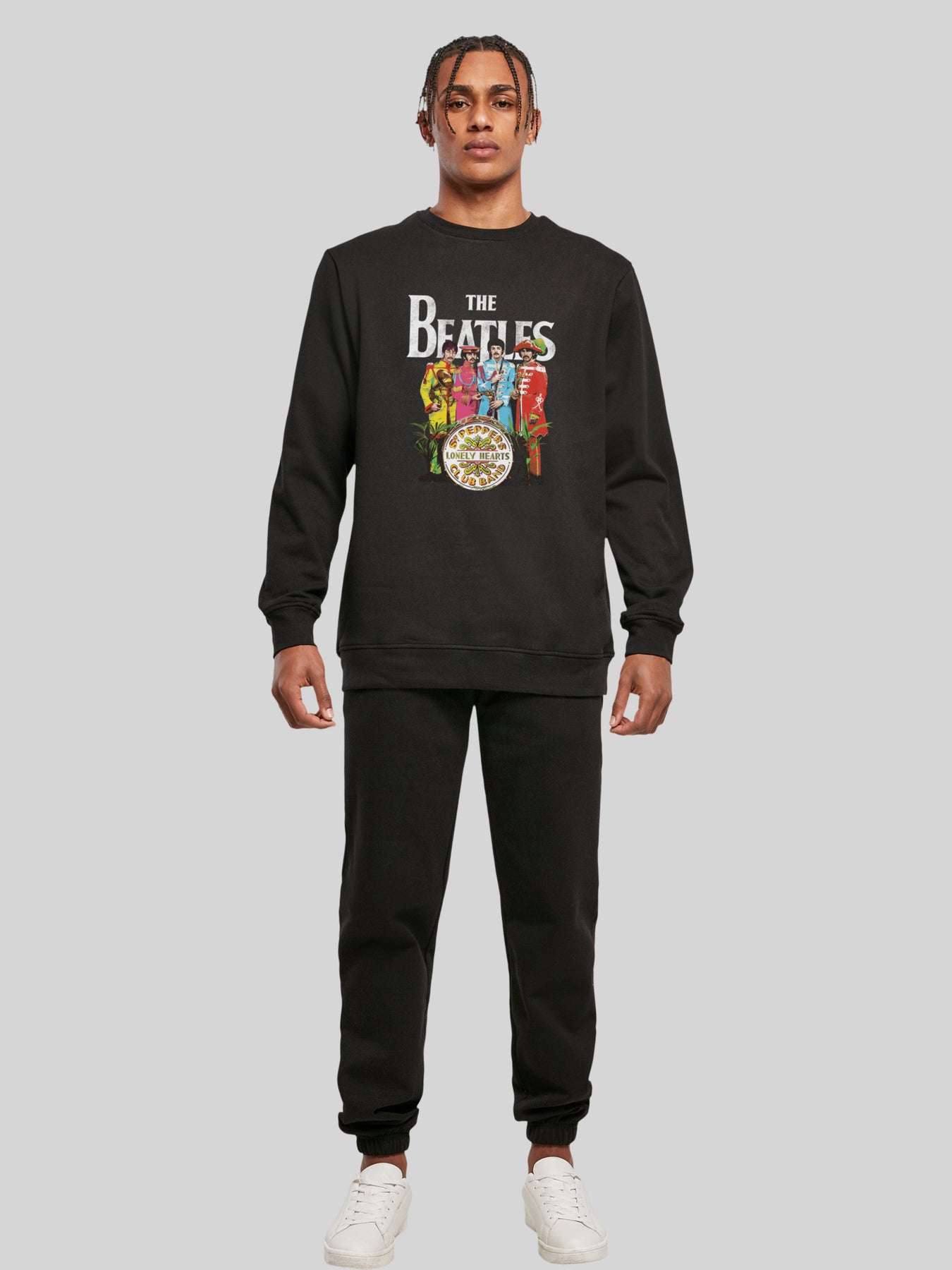 The Beatles Sweatshirt | Sgt Longsleeve F4NT4STIC Sweater – Pepper | Men