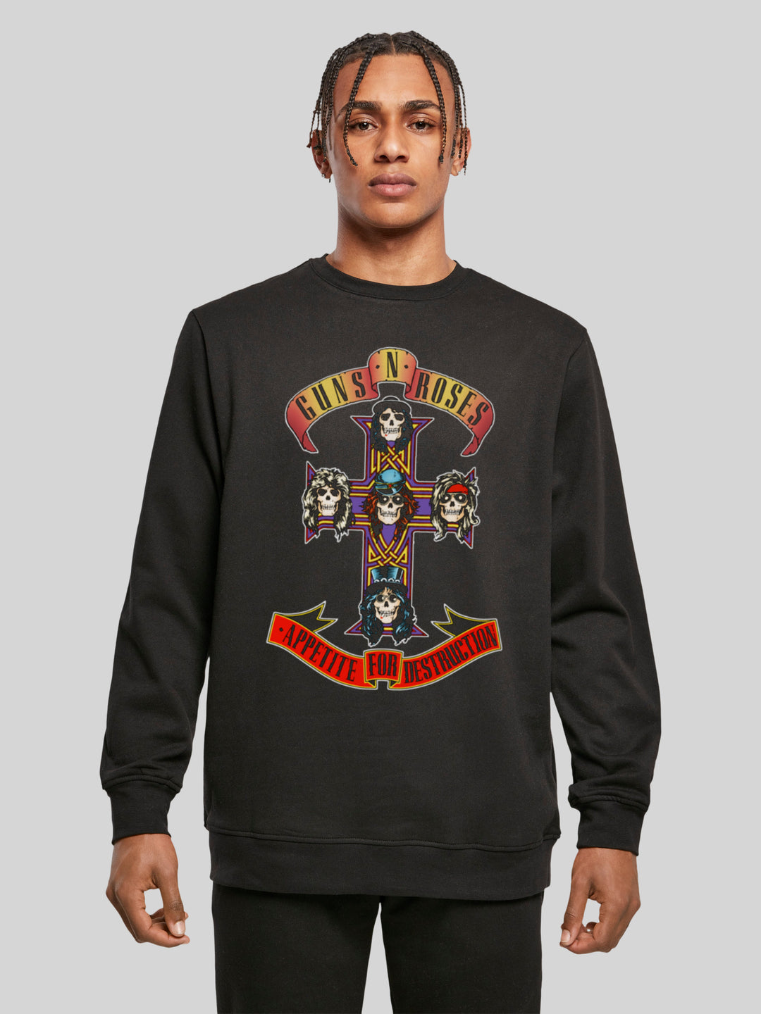 Guns 'n' Roses Sweatshirt | Appetite For Destruction Men | Longsleeve Sweater