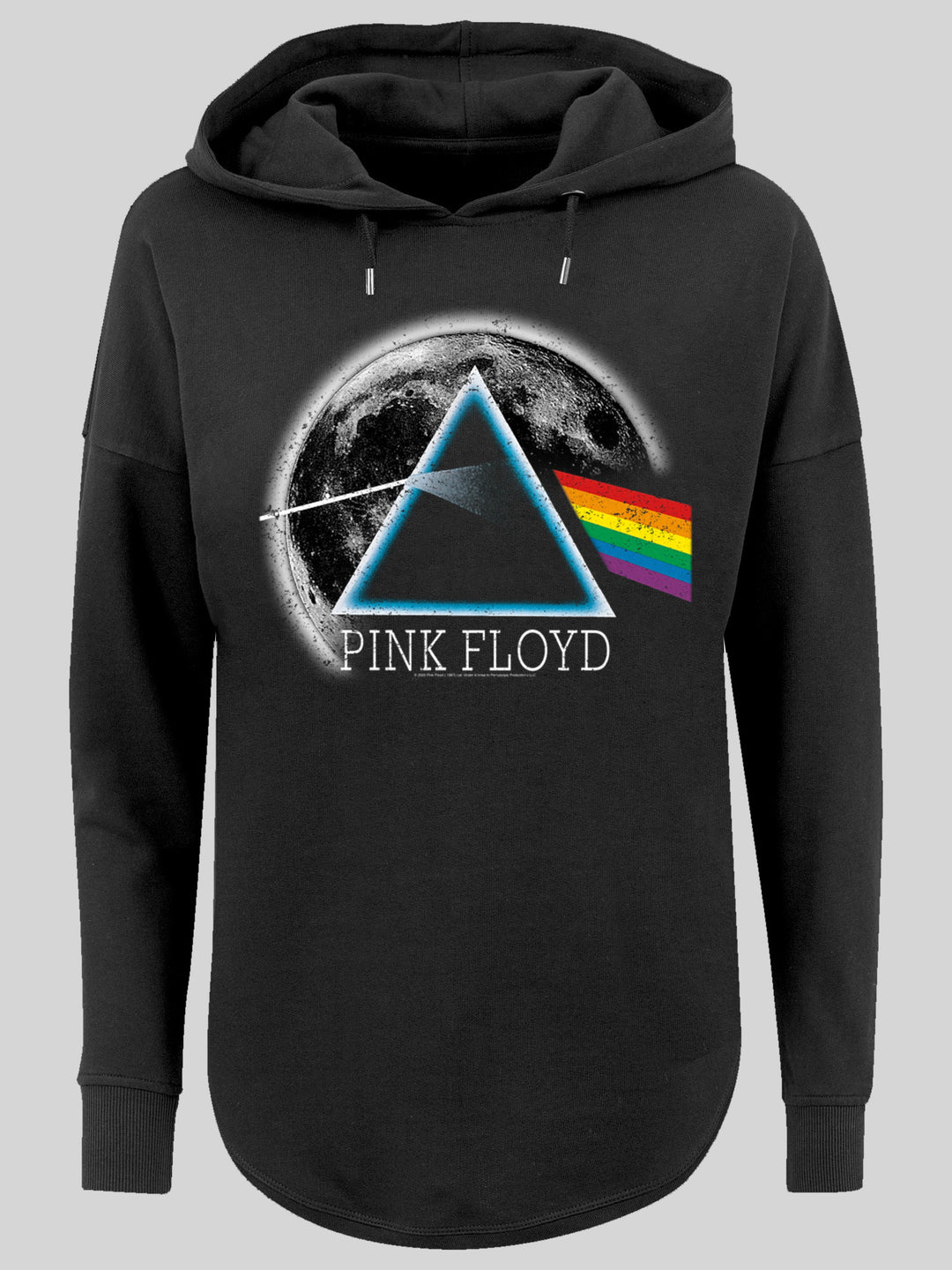 Pink Floyd Damen Hoodie | Dark Side of The Moon   | Premium Oversize Kapuzenpullover