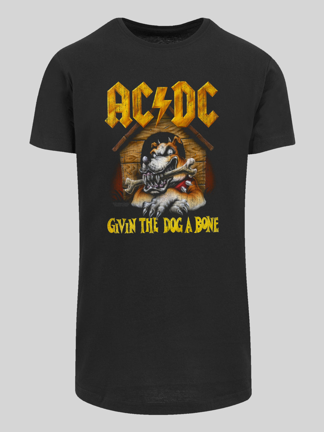 ACDC T-Shirt | Givin The Dog A Bone | Extra Long Men T Shirt