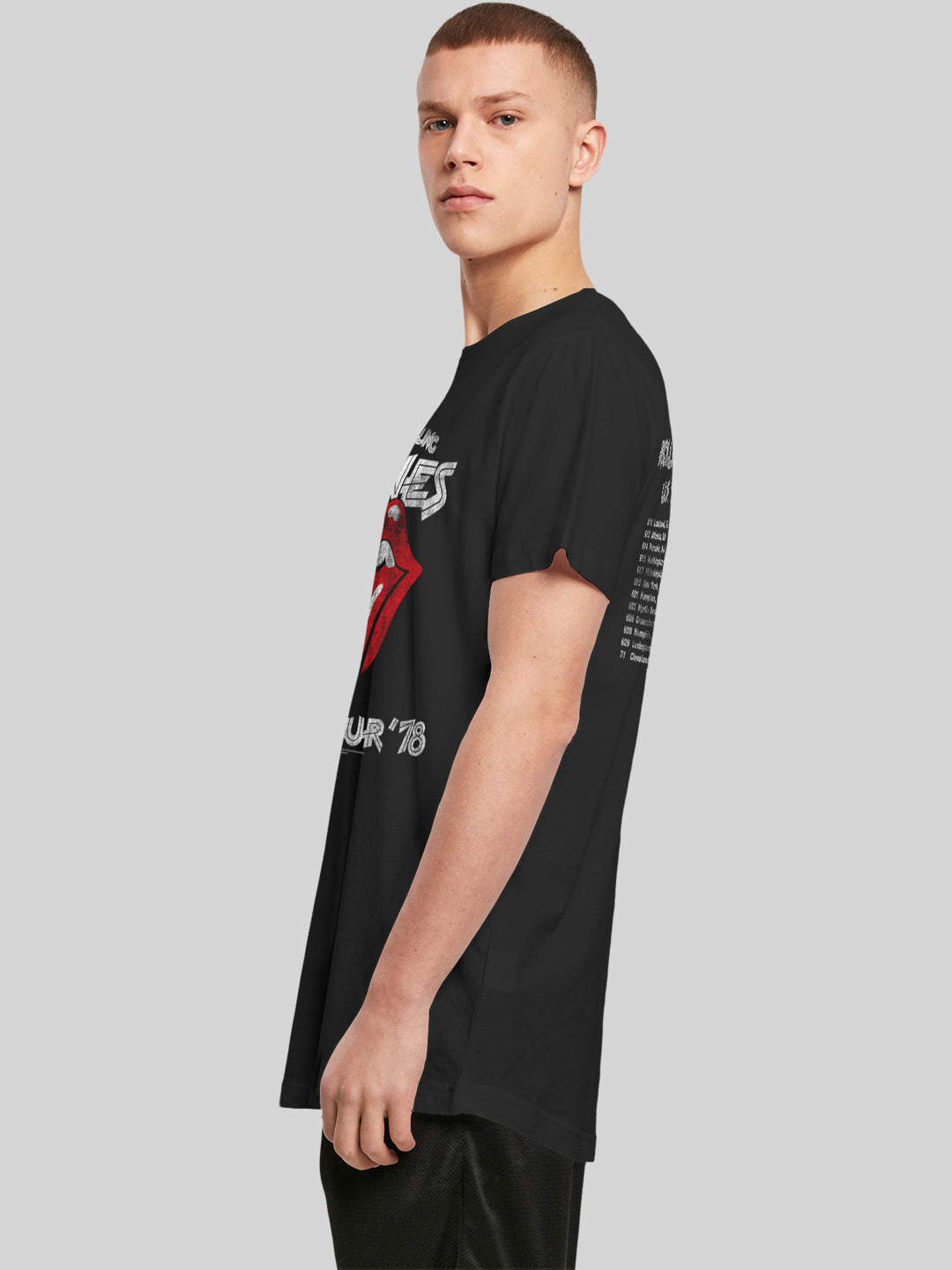 The Rolling Stones T-Shirt | US Tour '78 | Extra Long Men T Shirt