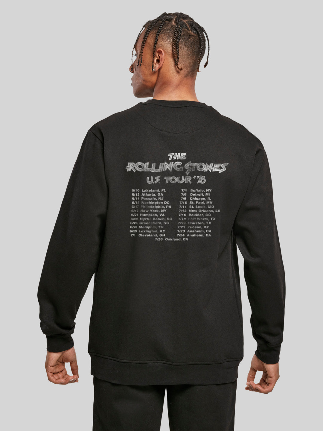 The Rolling Sweatshirt | Stones US Tour '78 Men | Longsleeve Sweater