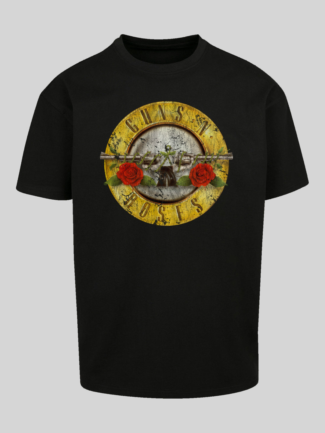 Guns 'n' Roses T-Shirt | Vintage Classic Logo | Oversize Heavy Men T Shirt