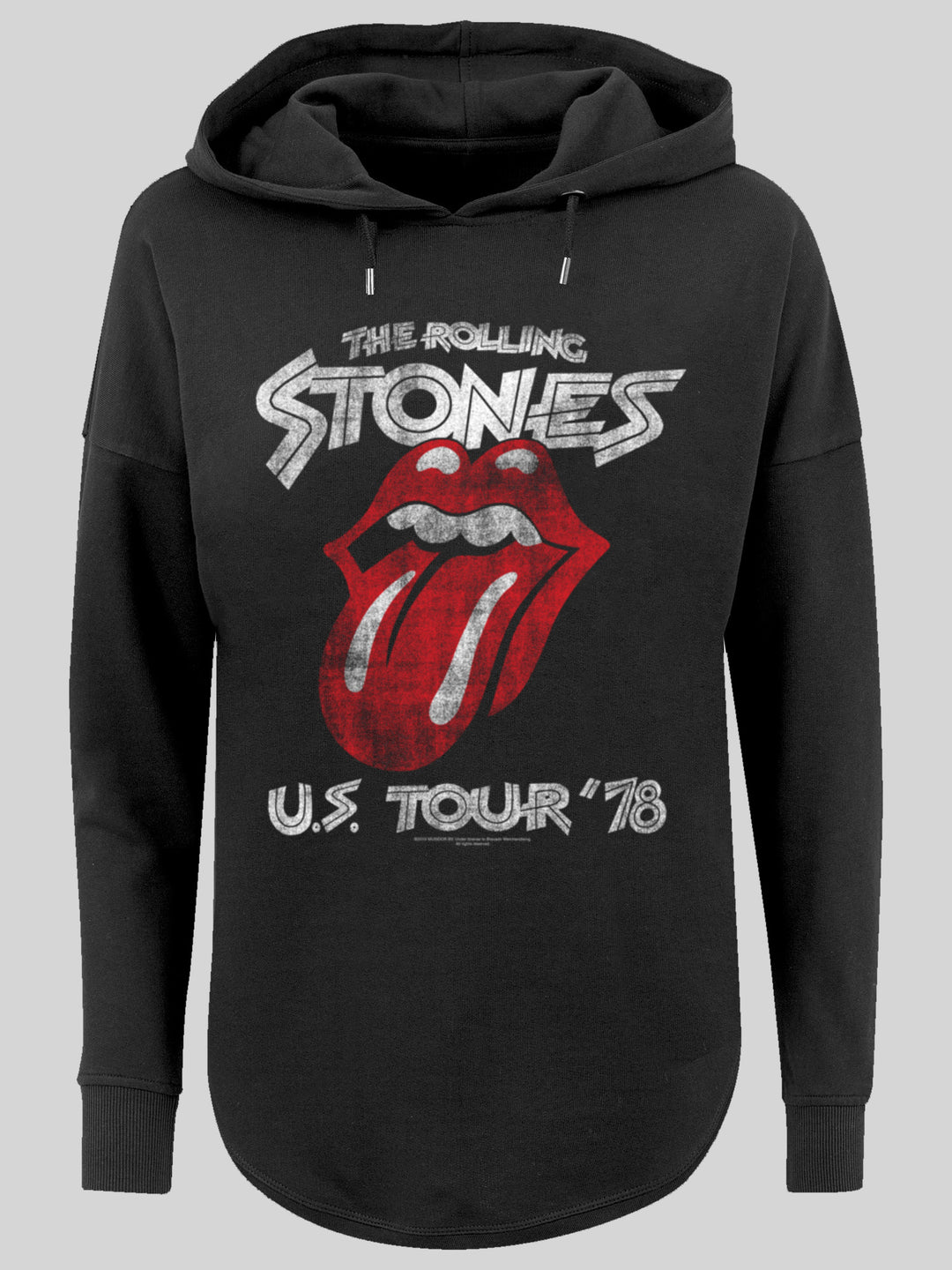 The Rolling Stones Ladies Hoodie | US Tour '78  | Premium Oversize Hoody