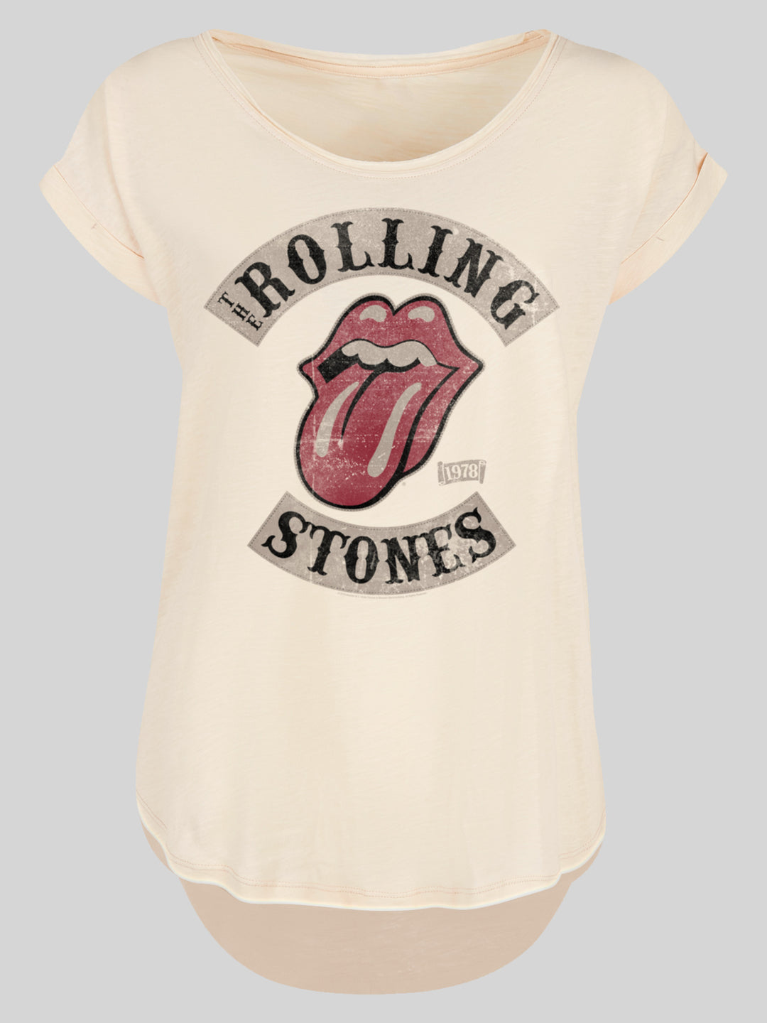 The Rolling Stones T-Shirt | Tour '78 | Premium Long Ladies Tee