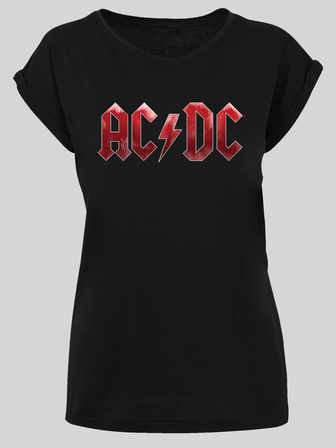 ACDC T-Shirt | Red Ice Logo | Premium Short Sleeve Ladies Tee