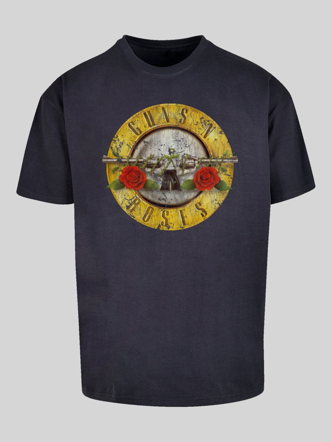 Guns 'n' Roses T-Shirt | Vintage Classic Logo | Oversize Heavy Herren T Shirt