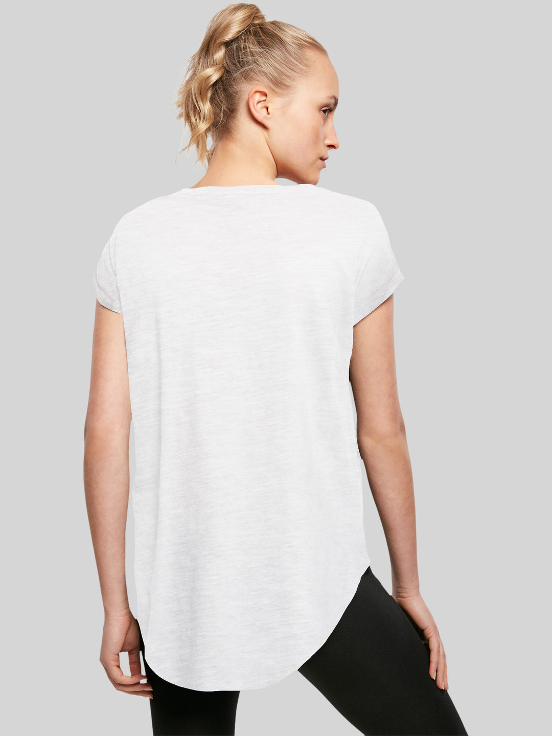 ACDC T-Shirt | Back In Black Logo | Premium Long Damen T Shirt