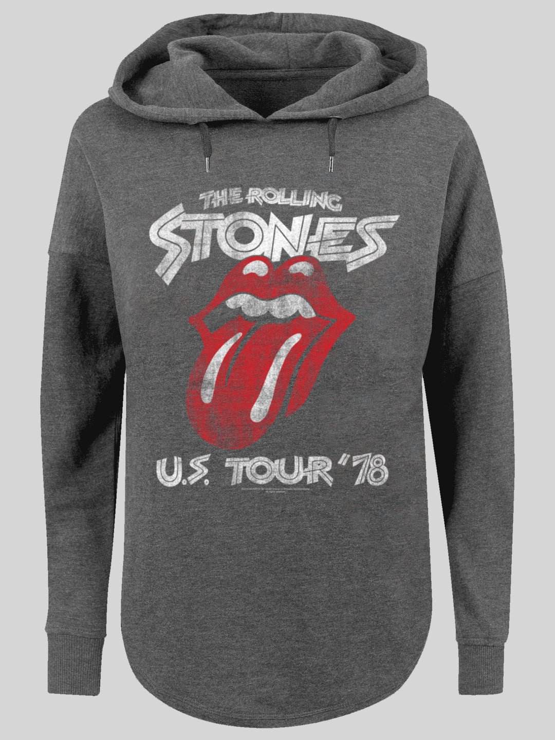 The Rolling Stones Ladies Hoodie | US Tour '78  | Premium Oversize Hoody
