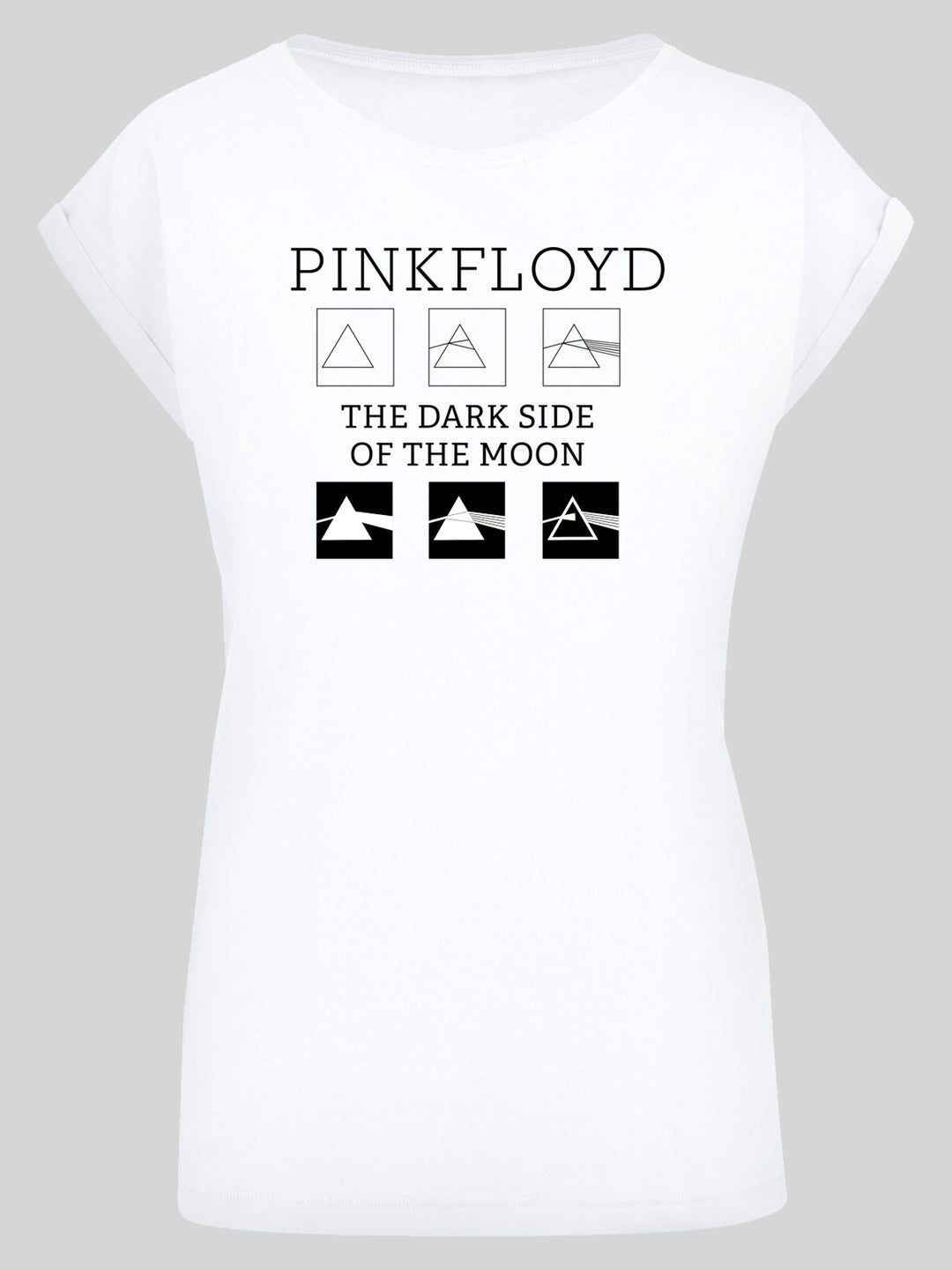 Pink Floyd T-Shirt | | F4NT4STIC Ladies Sleeve | T-Shirt Short Pyramids Premium –