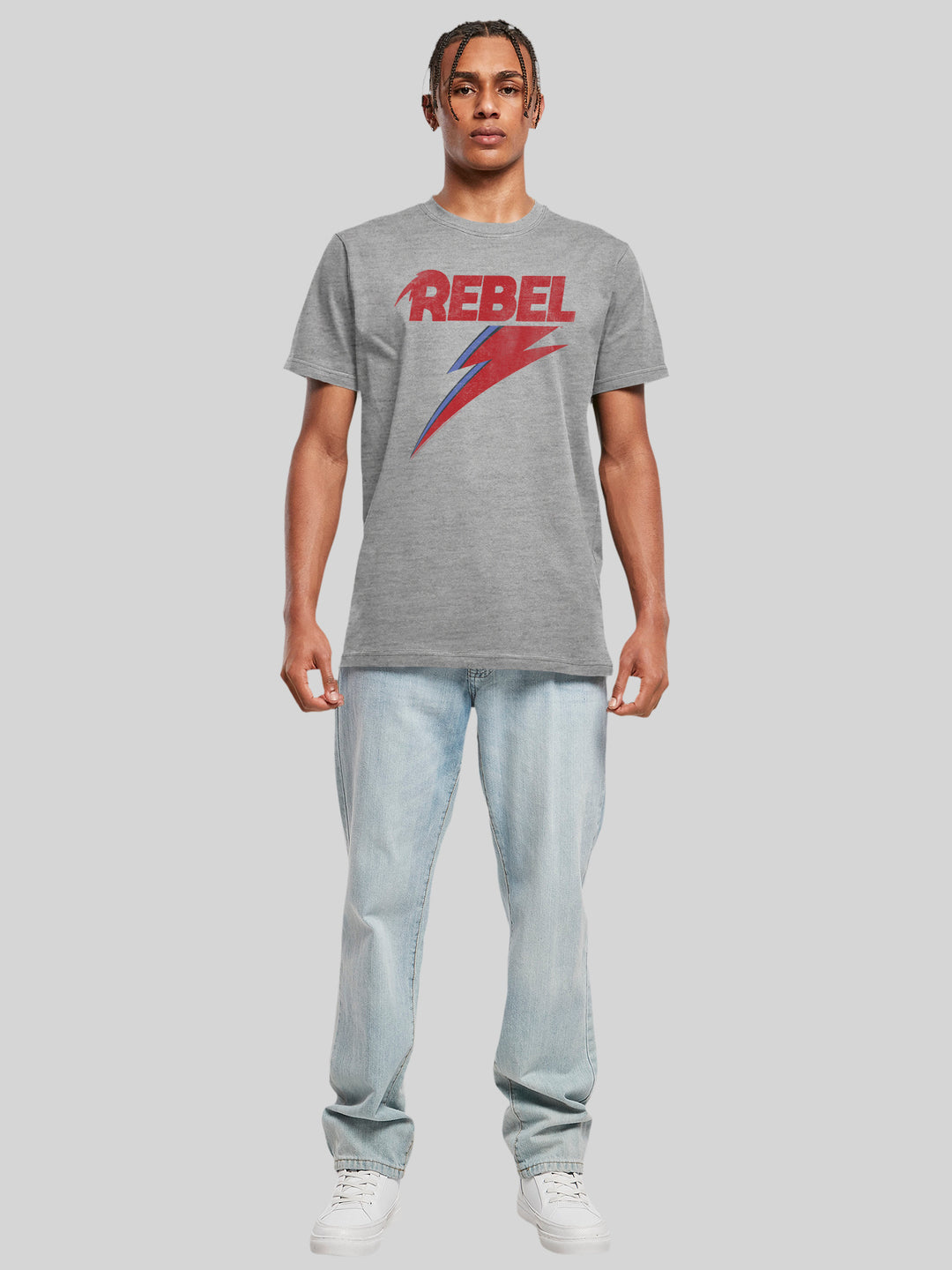 David Bowie T-Shirt | Distressed Rebel | Premium Herren T Shirt