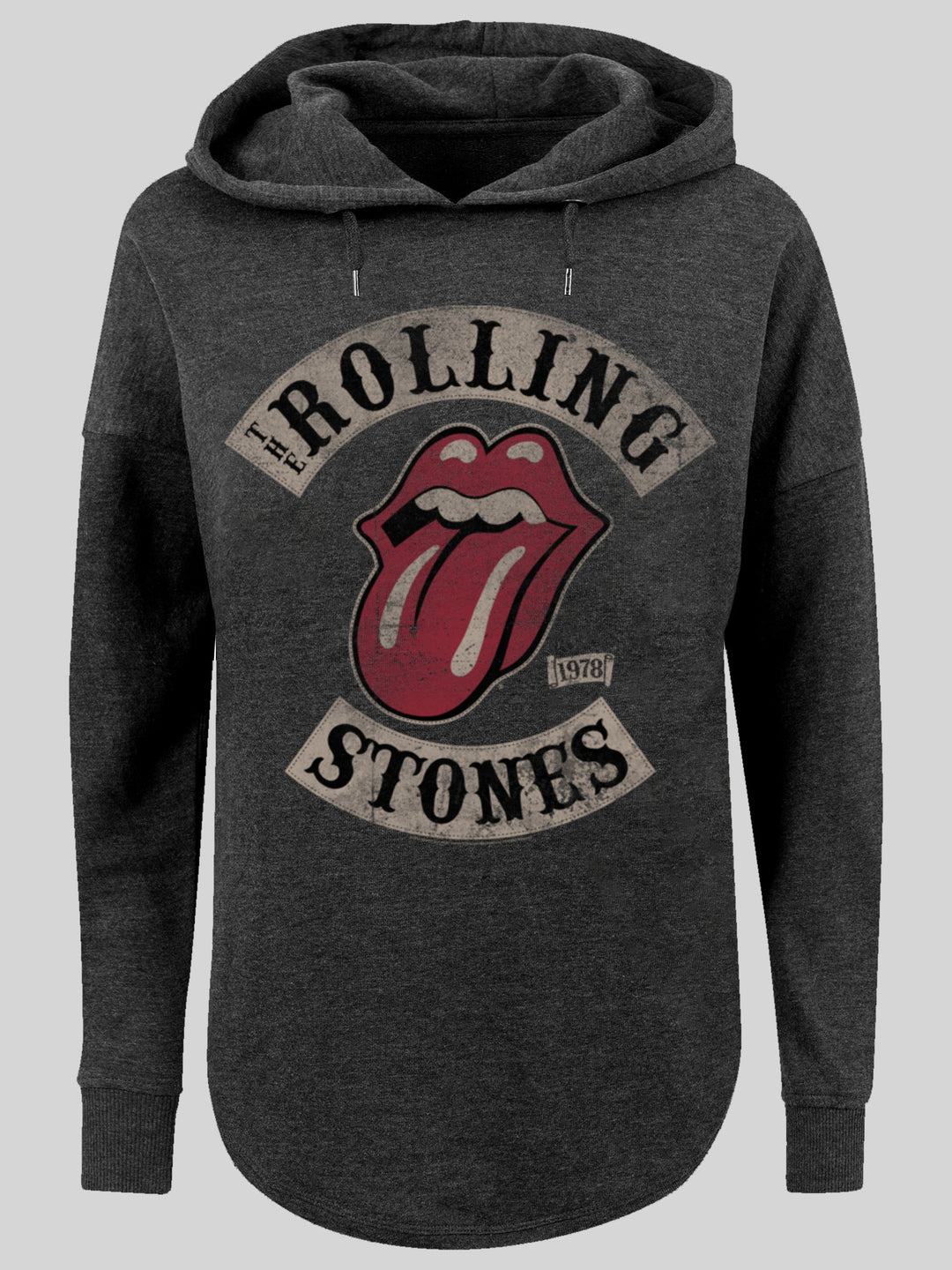 The Rolling Damen Hoodie | Stones Tour '78  | Premium Oversize Kapuzenpullover