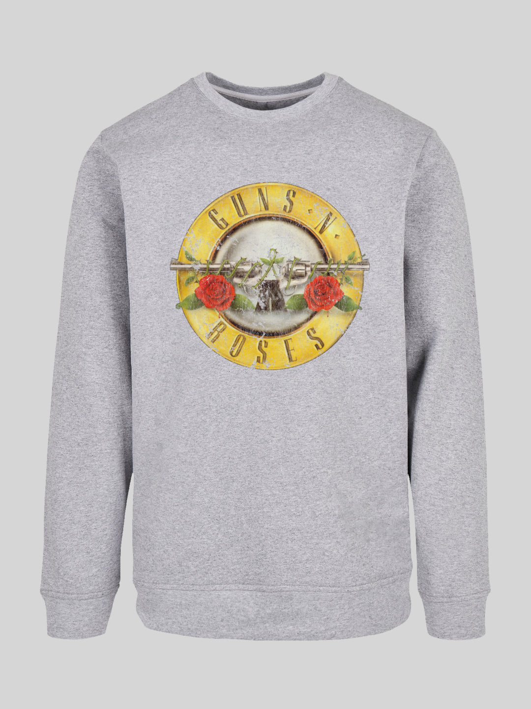 Guns 'n' Roses Sweatshirt | Vintage Classic Logo Herren | Longsleeve Sweater
