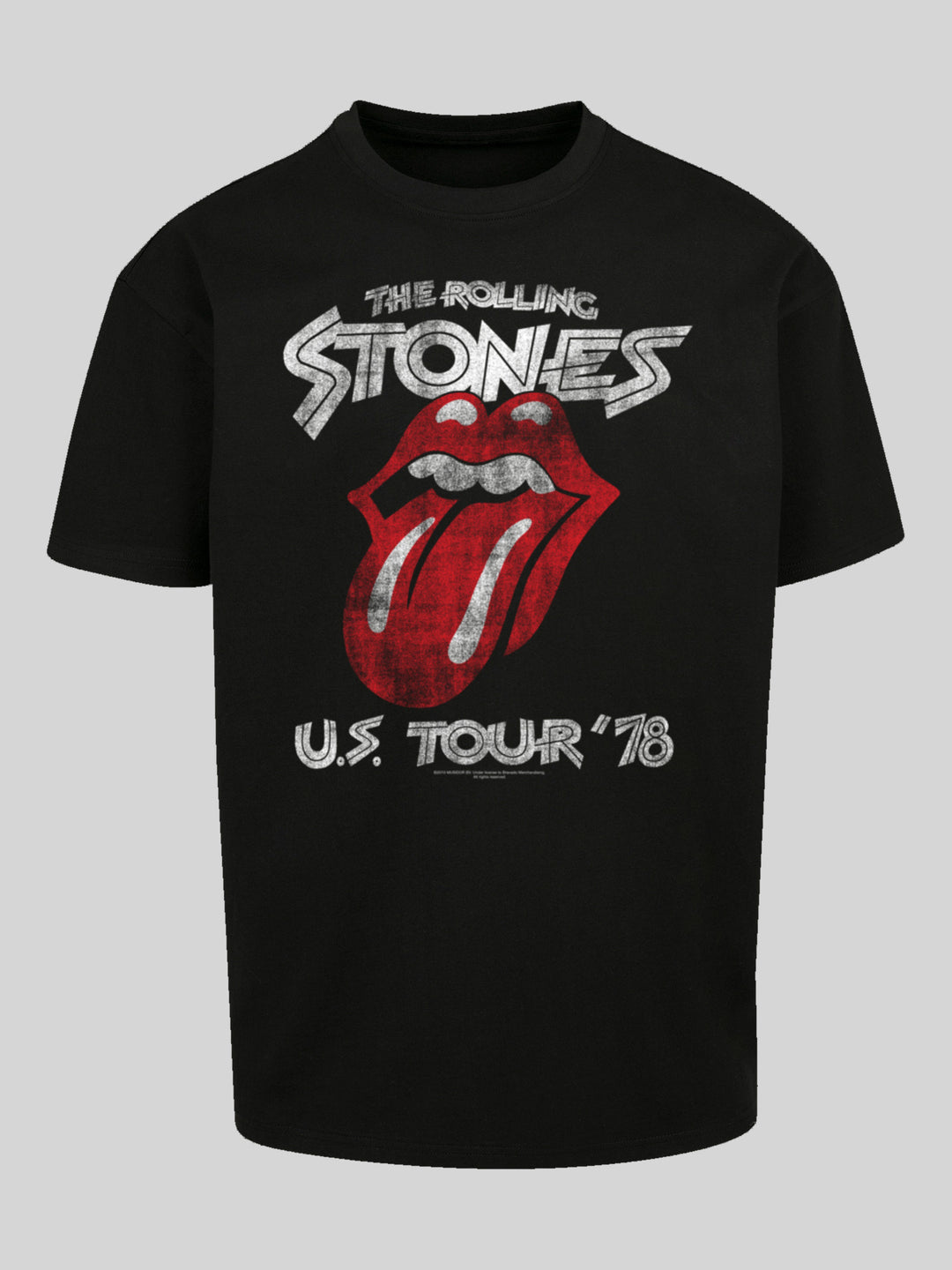 The Rolling Stones T-Shirt | US Tour '78 | Oversize Heavy Herren T Shirt