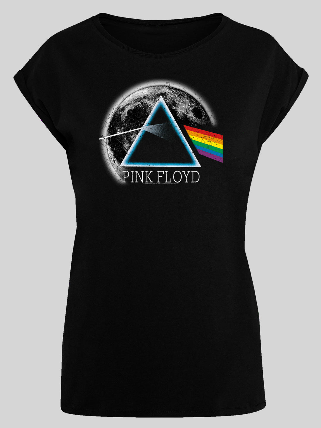 Pink Floyd T-Shirt | Dark Side of The Moon | Premium Short Sleeve Ladies Tee