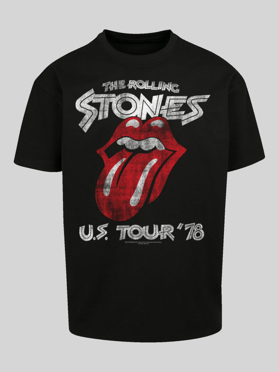 The Rolling Stones US Tour '78 | Oversize Herren T-Shirt