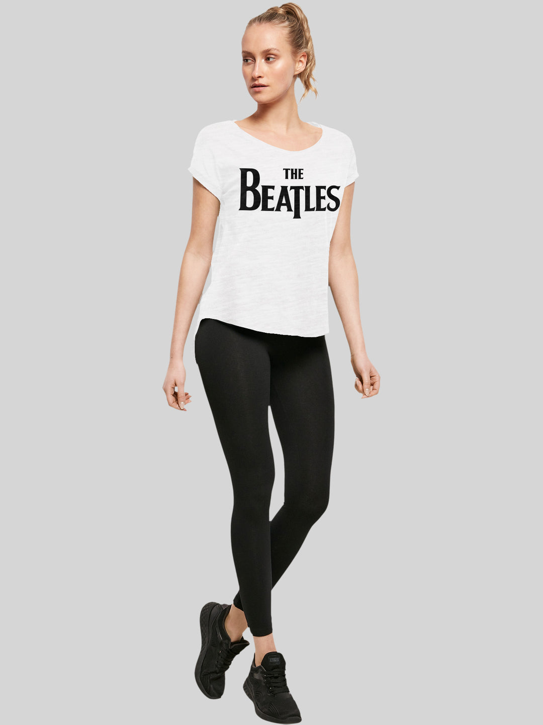 The Beatles T-Shirt | Drop T Logo | Premium Long Ladies Tee