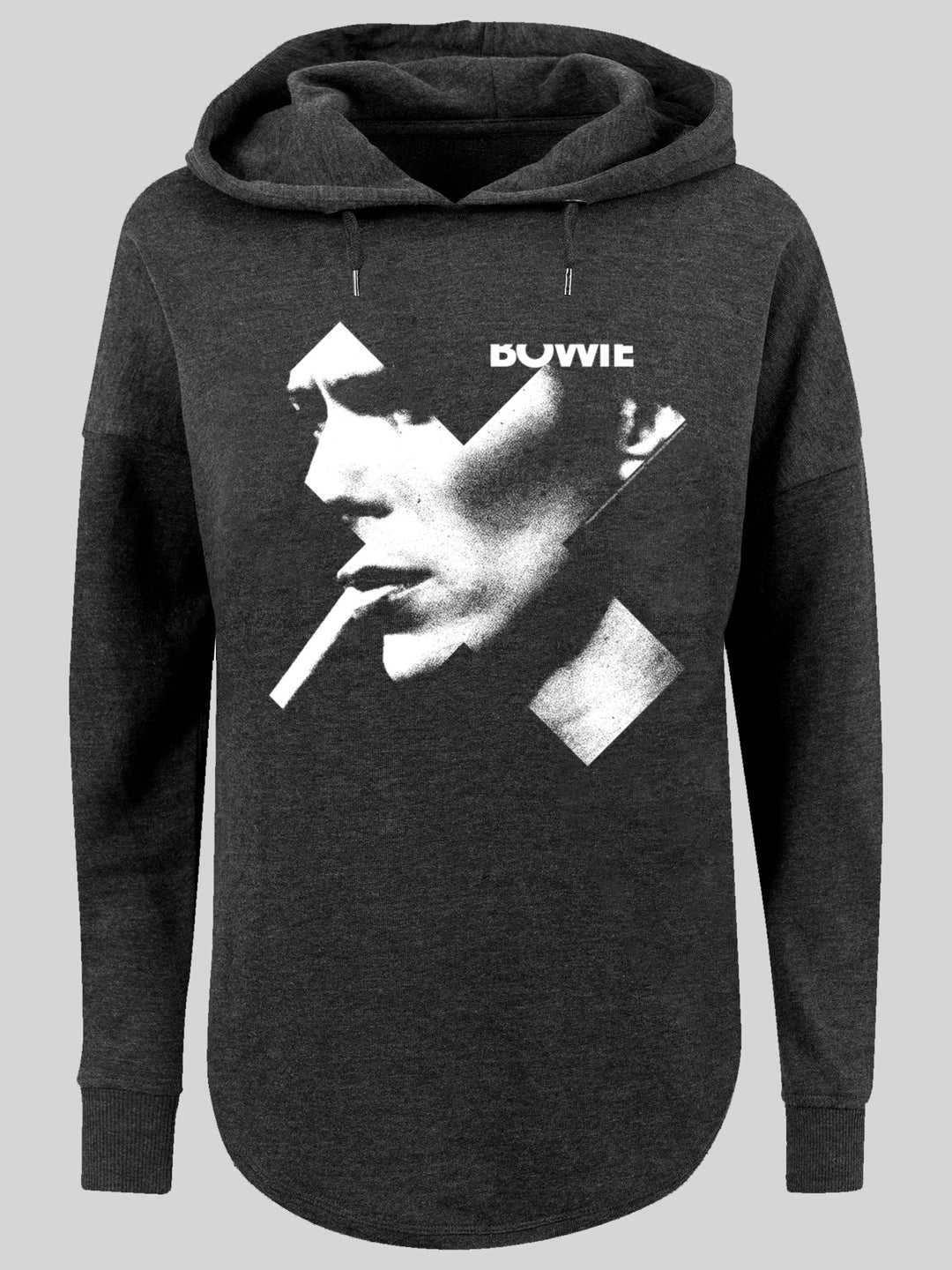 David Bowie Ladies Hoodie | Cross Smoke  | Premium Oversize Hoody