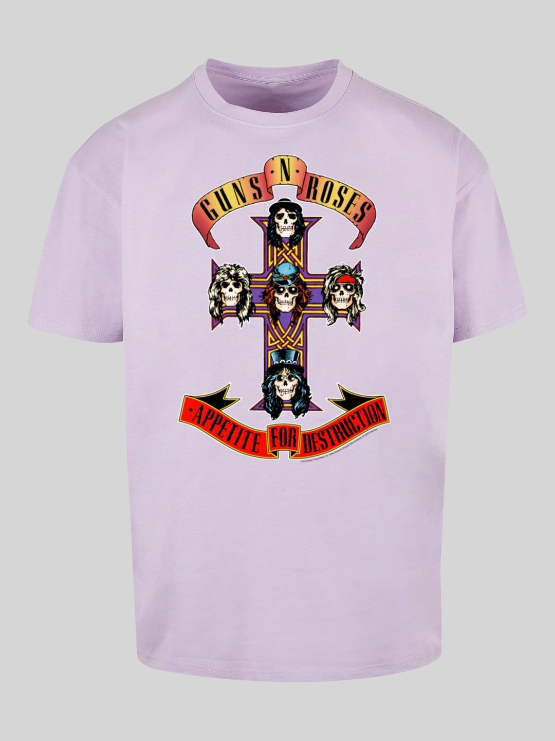 Guns 'n' Roses T-Shirt | Appetite For Destruction | Oversize Heavy Herren T Shirt