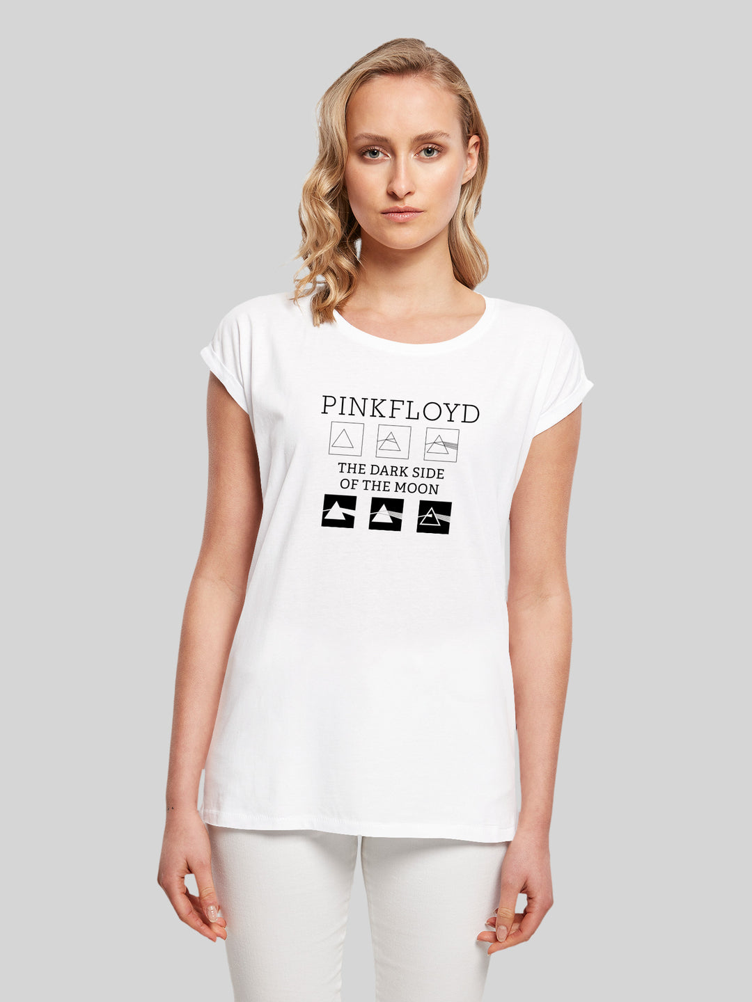 T-Shirt Short | Sleeve T-Shirt Ladies | | Floyd – Premium F4NT4STIC Pink Pyramids