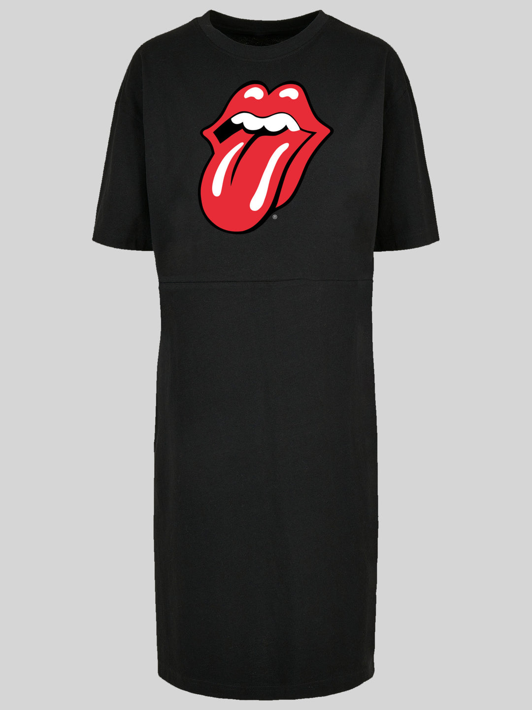 The Rolling Stones Classic Tongue | Organic Damen Oversized T-Shirt Kleid