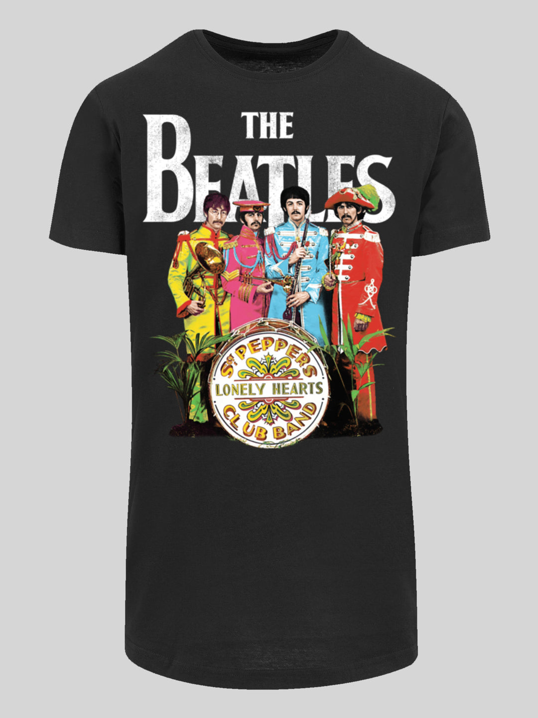 The Beatles T-Shirt | Sgt Pepper | Extra Long Herren T Shirt