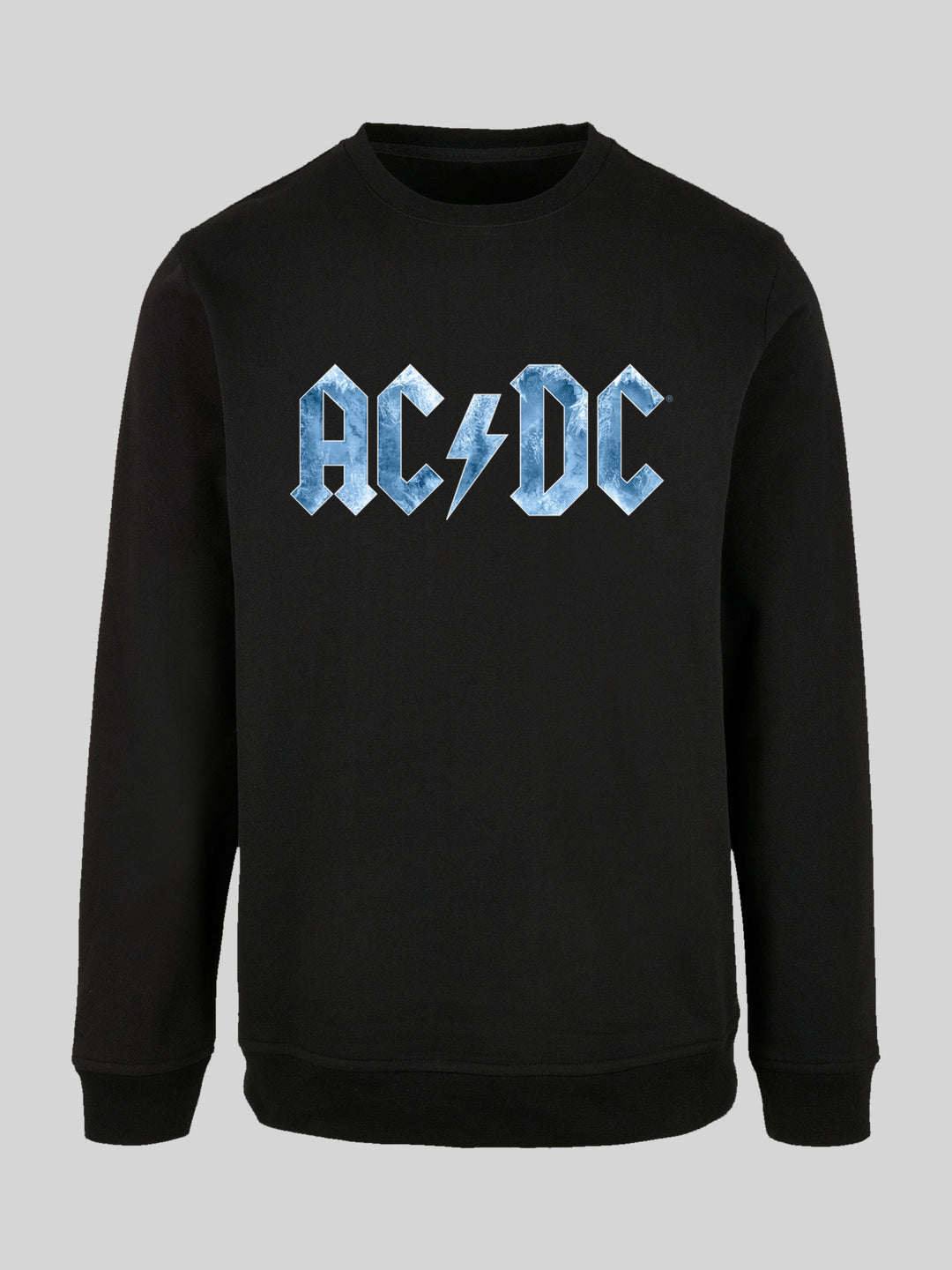 ACDC Sweatshirt | Blue Ice Logo Herren | Longsleeve Sweater