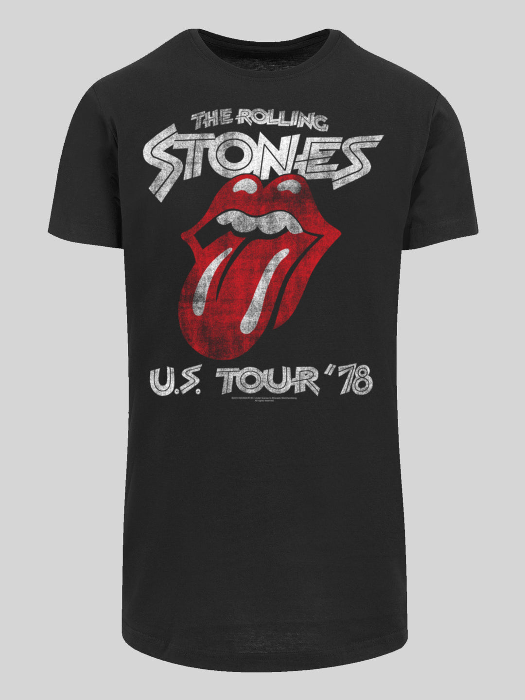 The Rolling Stones T-Shirt | US Tour '78 | Extra Long Men T Shirt