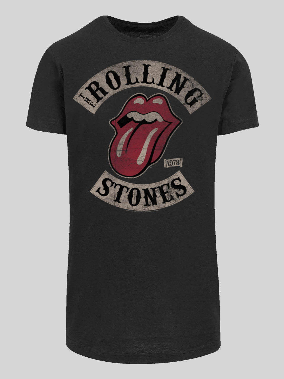 The Rolling Stones T-Shirt | Tour '78 | Extra Long Herren T Shirt