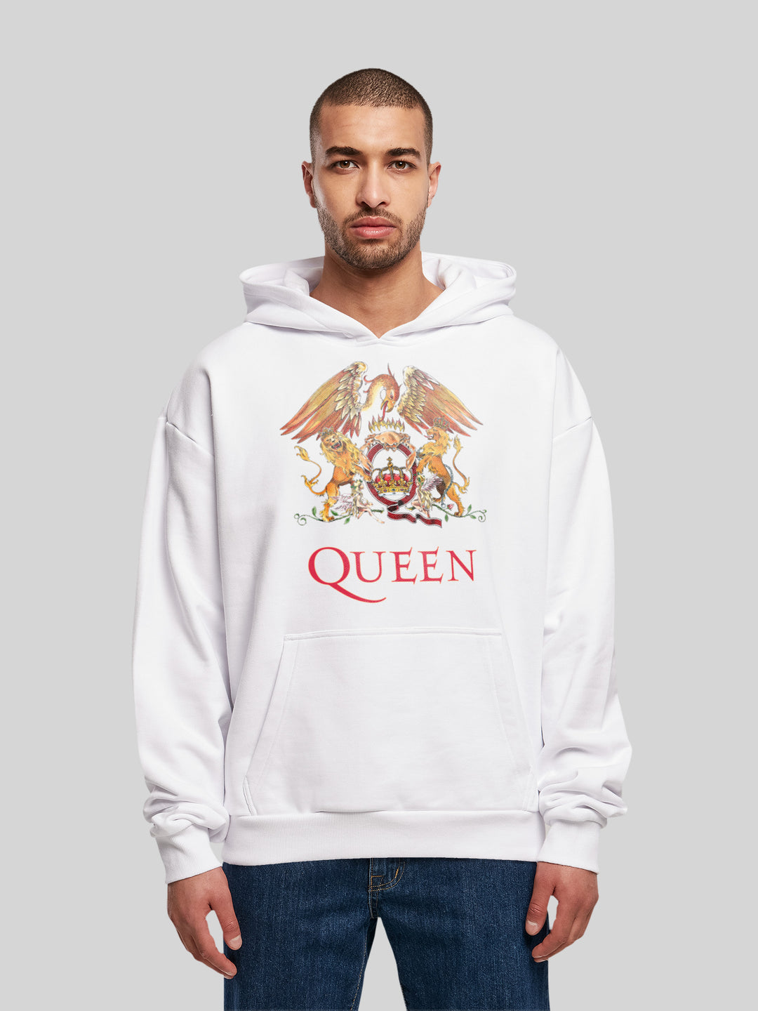 – Queen Premium Hoodie | Crest Hoody | Oversize Classic F4NT4STIC