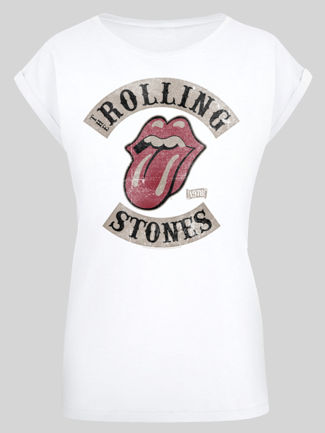 The Rolling Stones T-Shirt | Tour '78 | Premium Short Sleeve Ladies Tee